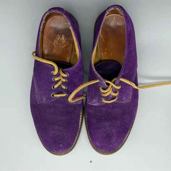 SOLD - DEPOP Vintage ROOTS Suede Derby Shoes Men’s US 8D - Picture 2 of 8